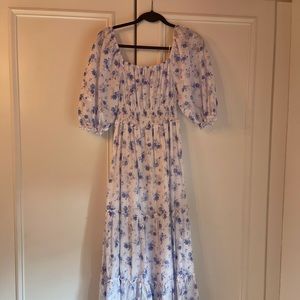 Love shack fancy maxi dress